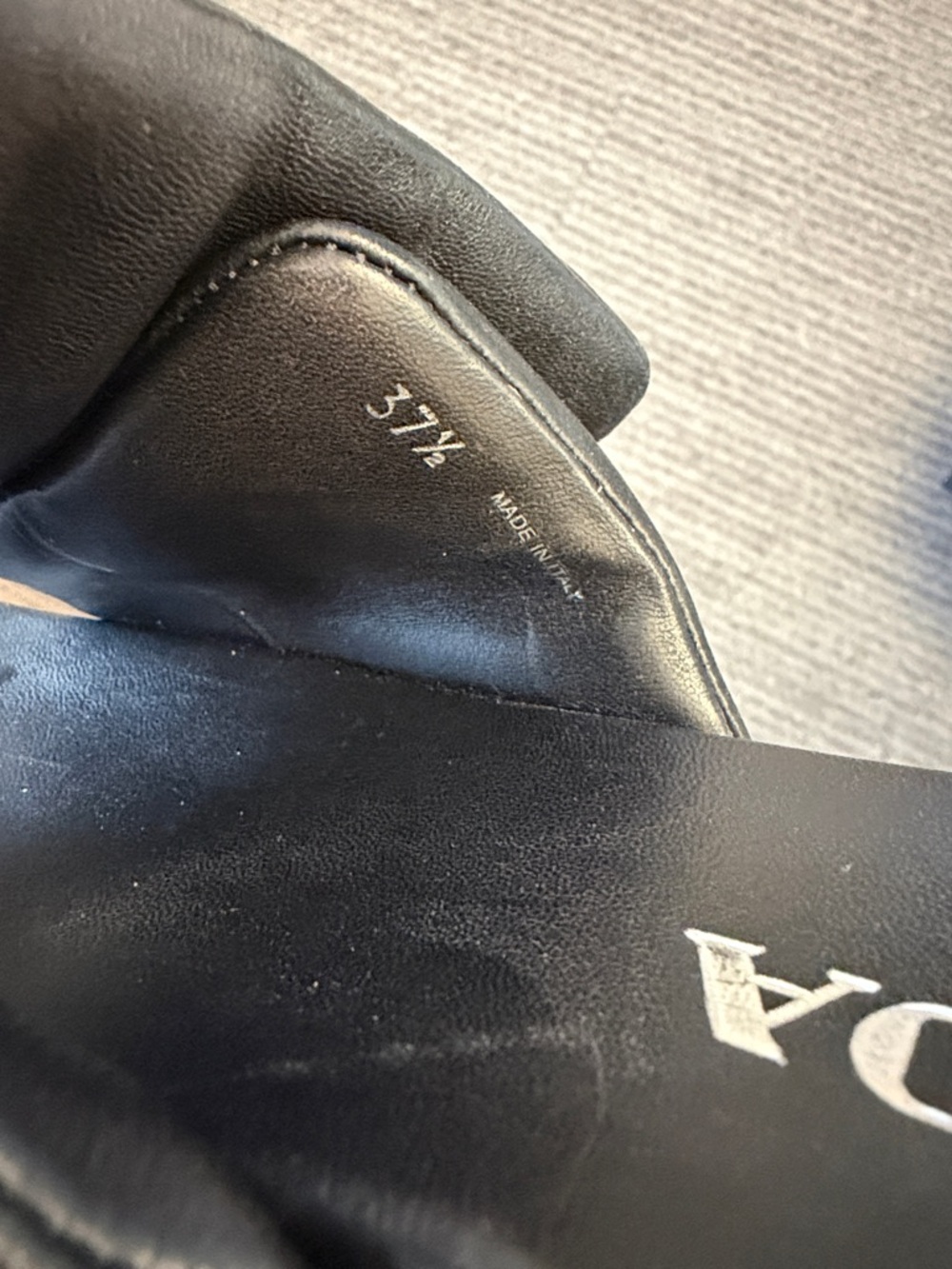 PRADA Padded Napa Leather Platform Slides - Picture 7 of 8